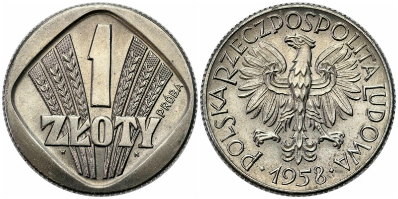 Nickel coins - PROBAS
POLSKA / POLAND / POLEN / II RP / PROBA / PATTERNPRL. PRO...