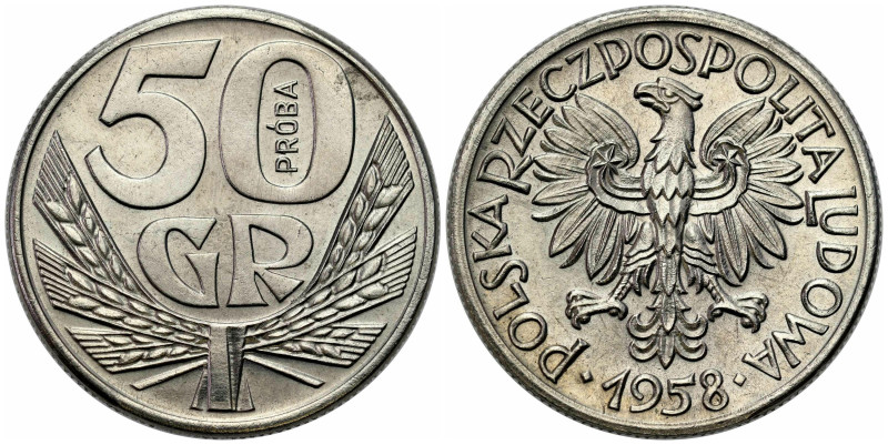 Nickel coins - PROBAS
POLSKA / POLAND / POLEN / II RP / PROBA / PATTERNPRL. PRO...