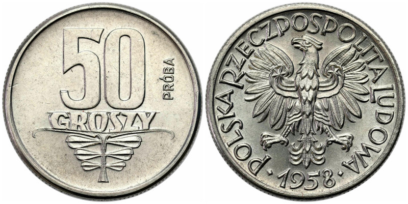 Nickel coins - PROBAS
POLSKA / POLAND / POLEN / II RP / PROBA / PATTERNPRL. PRO...