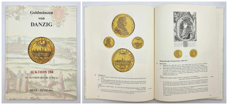 Numismatic Literature
Auction Catalogue. gold coins from Danzig - Hess-Divo AG,...