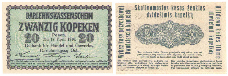 Polish banknotes 1794-1919
POLSKA / POLAND / POLEN / POLOGNE / POLSKO 

OST. ...