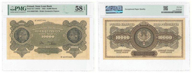 Polish banknotes 1922-1948
POLSKA / POLAND / POLEN / POLOGNE / POLSKO 

10.00...