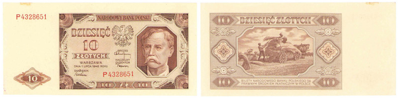 Polish banknotes 1922-1948
POLSKA / POLAND / POLEN / POLOGNE / POLSKO 

10 zl...