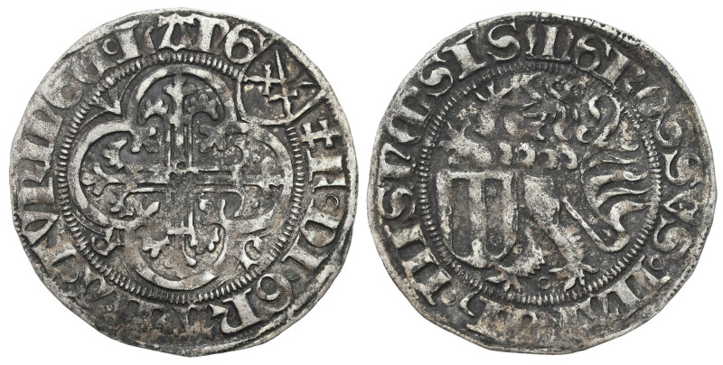 Germany
Germany, Meissen. Friedrich II and Margarethe (1463-1464). A penny with...