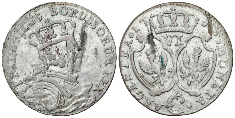 Germany
Germany, Prussia. Frederick II (17401786). Szostak 1756 C, Cleve 

Od...