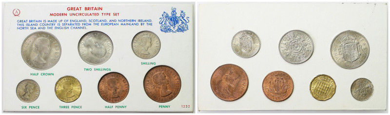 Great Britain / England
Great Britain, set of 7 coins 

Zestaw siedmiu monet ...