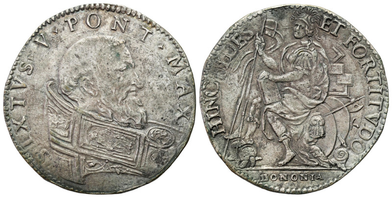 Italy / Vatican
 Italy, Bologna. Sisto V (1585-1590) - RARE 

Rzadki typ mone...