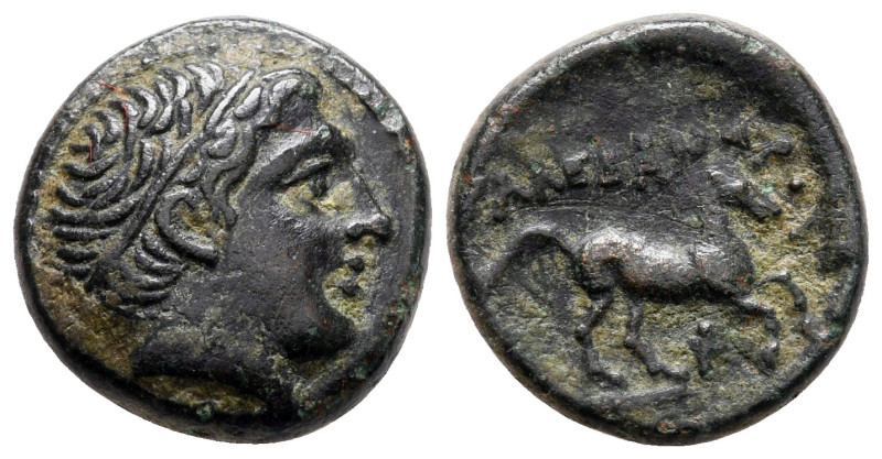 Kings of Macedon. Uncertain mint. Alexander III "the Great" 336-323 BC. 
Bronze...