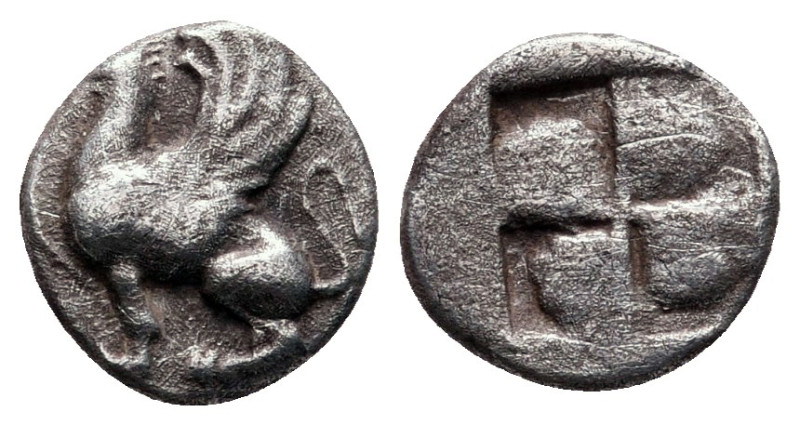 Thrace. Abdera circa 475-450 BC. 
Obol AR

9 mm, 0,59 g



Very Fine