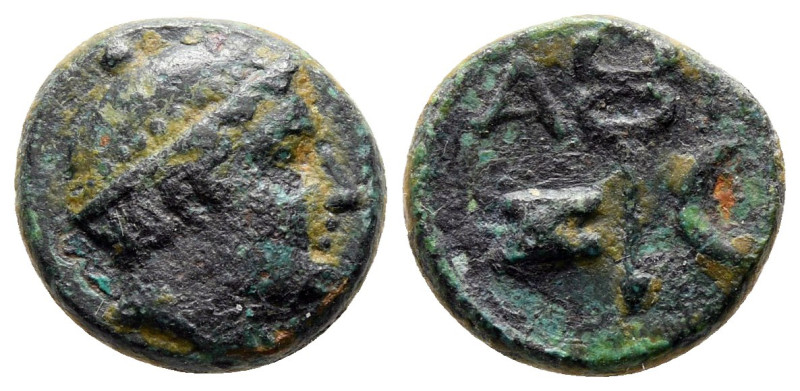 Thrace. Ainos circa 280-200 BC. 
Bronze Æ

12 mm, 1,99 g



Nearly Very F...