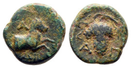 Thrace. Maroneia circa 398-386 BC. Bronze Æ