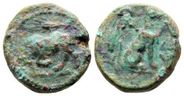 The Thracian Chersonese. Madytos circa 350-300 BC. Bronze Æ