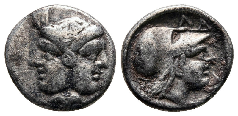 Mysia. Lampsakos circa 500-450 BC. 
Diobol AR

12 mm, 1,14 g



Very Fine