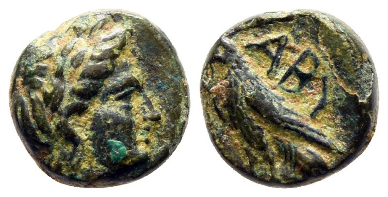 Troas. Abydos circa 400-200 BC. 
Bronze Æ

9 mm, 1,15 g



Very Fine