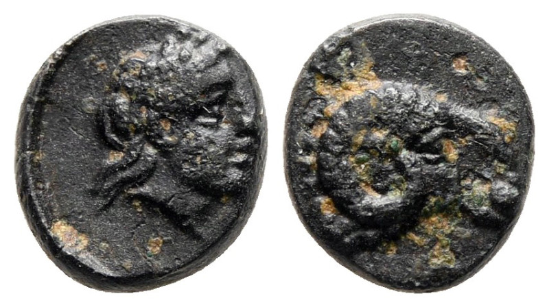 Troas. Kebren circa 400-310 BC. 
Bronze Æ

9 mm, 1,05 g



Very Fine