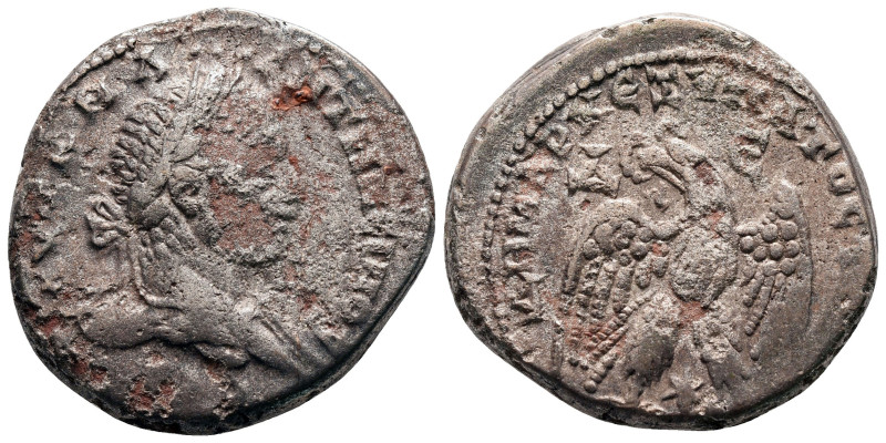 Seleucis and Pieria. Antioch. Elagabal AD 218-222. 
Billon-Tetradrachm

27 mm...