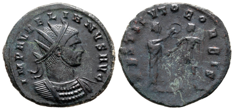 Aurelian AD 270-275. Cyzicus
Antoninianus Æ

22 mm, 3,69 g



Very Fine