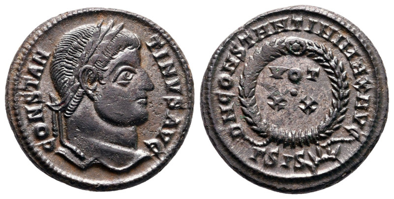 Constantine I the Great AD 306-337. Siscia
Follis Æ

18 mm, 3,42 g



Ver...