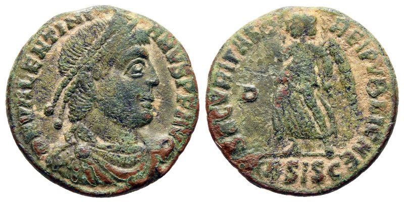 Valentinian I AD 364-375. Siscia
Follis Æ

17 mm, 2,31 g



Nearly Very F...