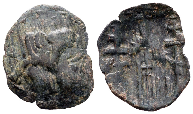 Andronicus II Palaeologus AD 1282-1328. Thessalonica
Trachy Æ

20 mm, 1,01 g...