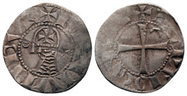 Principality of Antioch. Antioch. Bohemond III AD 1163-1201. Denier AR