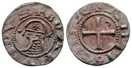 Principality of Antioch. Antioch. Bohemond III AD 1163-1201. Denier AR