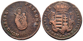 Austria.  AD 1762. Denar CU