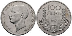 Bulgaria.  AD 1937. 100 Leva