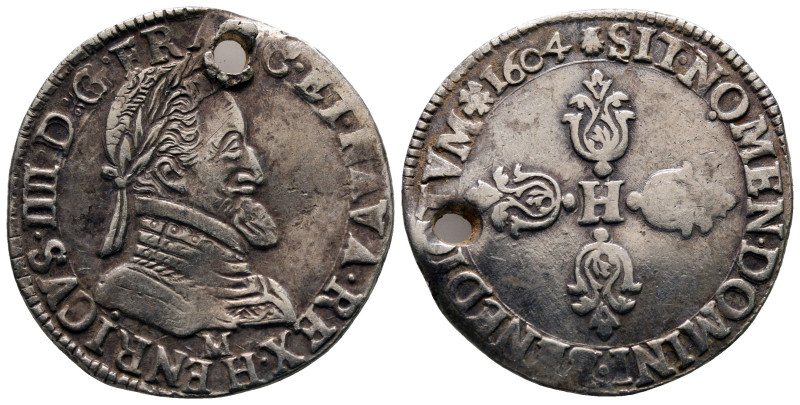 France. Toulouse. Henri IV AD 1589-1610.
Demi-Franc AR

29 mm, 6,96 g



...