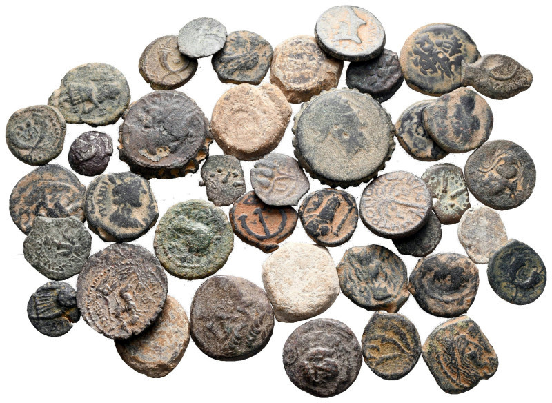 Lot of ca. 40 greek bronze coins / SOLD AS SEEN, NO RETURN! 

Very Fine