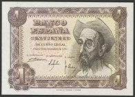 1 Peseta. 19 de Noviembre de 1951. Serie G. (Edifil 2017: 461a). Apresto original. SC.