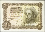 1 Peseta. 19 de Noviembre de 1951. Serie P. (Edifil 2021: 461a). Apresto original. SC-.