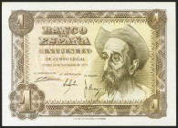 1 Peseta. 19 de Noviembre de 1951. Serie R. (Edifil 2021: 461a). Apresto original. SC.