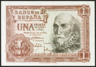 1 Peseta. 22 de Julio de 1953. Serie Q. (Edifil 2021: 465a). Conserva la mayor parte del apresto original. EBC+.