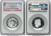 Elizabeth II Pair of Certified silver Proof High Relief "Year of the Dragon" Dollar (1 oz) 2012-P PR70 Ultra Cameo NGC, Perth mint, KM1664.1. One of f...