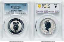 Elizabeth II platinum "Koala" 100 Dollars (1 oz) 1988 MS69 PCGS, KM111. HID09801242017 © 2023 Heritage Auctions | All Rights Reserved