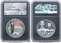 Elizabeth II silver Proof Ultra High Relief "Abraham Lincoln" 10 Dollars (2 oz) 2022 PR70 Ultra Cameo NGC, KM-Unl. HID09801242017 © 2023 Heritage Auct...