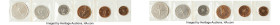 Sa'id ibn Taimur 6-Piece Mint Set AH 1390 (1970) UNC, KM-PS3. Set Mintage: 2,102. Includes 100 Baiza through 2 Baiza issues, all sealed in mint-issued...