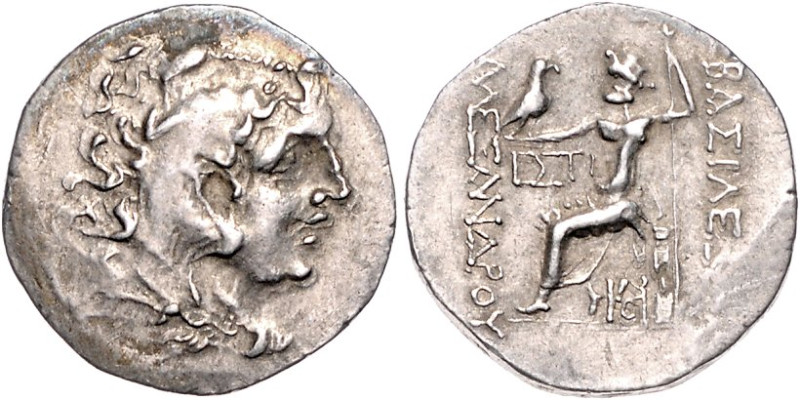 Münzen der griechischen Welt. 
Thrakia/Odessos. 
Tetradrachme im Namen Alexand...