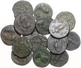 Römische Münzen. 
Kolonien und Provinzen. 
Moesia inf./Odessos. 15 Bronzen, ab Septimius Severus bis Gordian III., alle zwischen 26 u. 28 mm. 


...