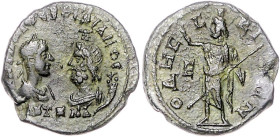 Römische Münzen. 
Kolonien und Provinzen. 
Moesia inf./Odessos, Gordian III., 238-244. AE 26, Pentassarion, 10,28 g, die Bü. Gordians u. Serapis zue...