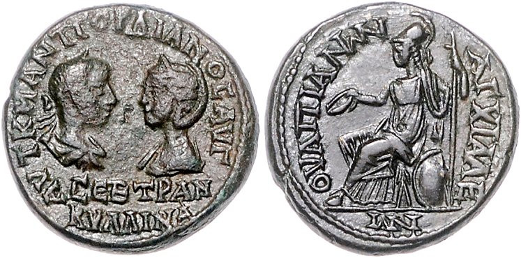 Römische Münzen. 
Kolonien und Provinzen. 
Thrakia/Anchialus, Gordian III. u. ...