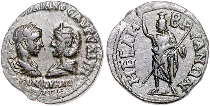 Römische Münzen. 
Kolonien und Provinzen. 
Thrakia/Mesembria, Gordian III. u. ...