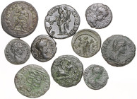 Römische Münzen. 
Kolonien und Provinzen. 
Thrakia/Serdica, Julia Domna (Gattin des Septimius Sev.), -217. 10 Klein- u. Mittelbronzen, dabei mehrere...