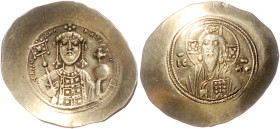 Byzantinische Münzen. 
Michael VII. Ducas, 1071-1078. Gold-Histamenon, 4,37 g, Constantinopel, Christusbüste v.v., "IC" links im Feld u. "XC" rechts ...