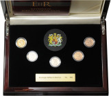 Großbritannien. 
Elisabeth II. 1952-2022. 5 Stück Sovereign (von jeweils anderem Porträttyp): 1966, 1981, 1991, 2009 u. 2017, GOLD (je 7,98 g 916,7 f...