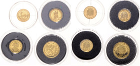 Kongo. 
Kongo (Brazzaville). 
Republik Kongo (seit 1992). 3x 1500 Francs: 2007 Röm. Verträge u. Napoleon Bonaparte und 2008 Kilimanjaro, dazu 50 Fra...