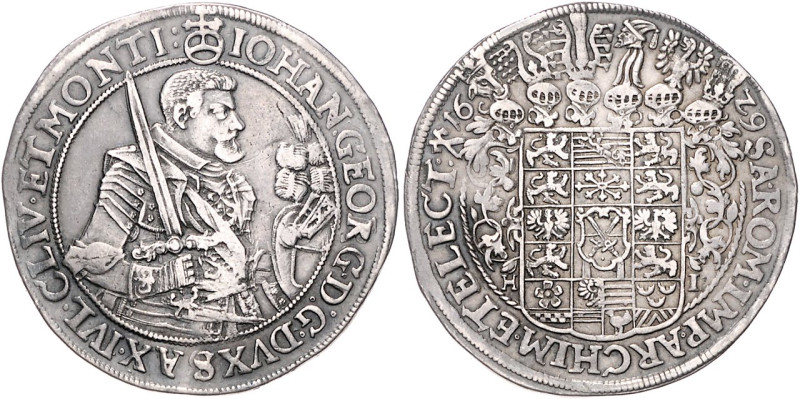 Sachsen/-Albertinische Linie (Kurlinie ab 1547). 
Johann Georg I. 1615-1656. Ta...