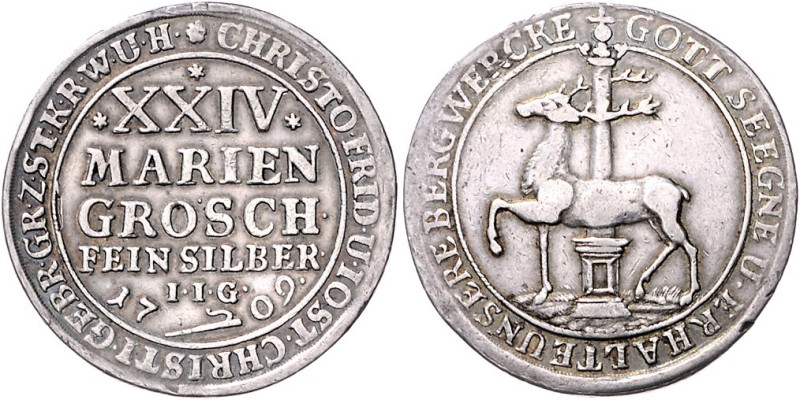 Stolberg/-Rossla und Stolberg-Stolberg. 
Christoph Friedrich und Jost Christian...