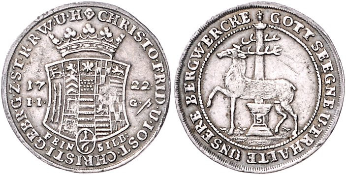 Stolberg/-Rossla und Stolberg-Stolberg. 
Christoph Friedrich und Jost Christian...